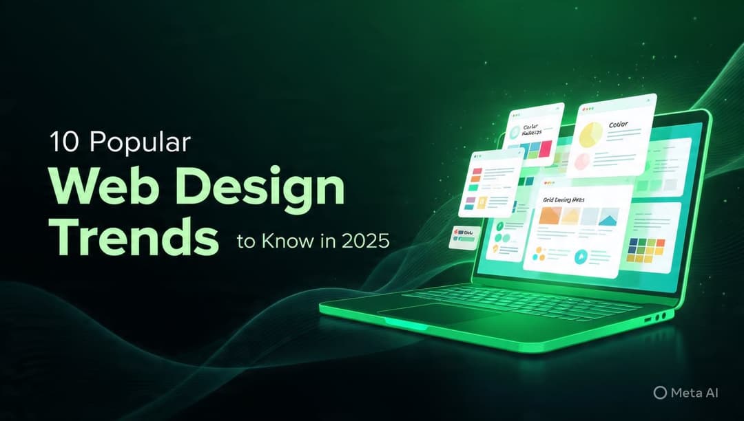 10 Popular Web Design Trends to Know in 2025