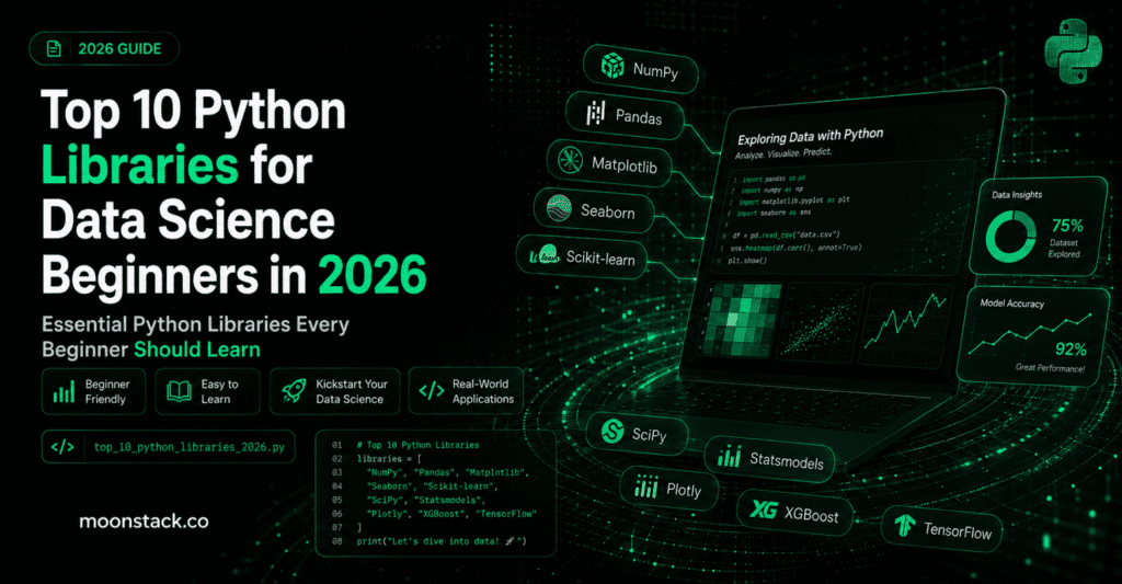 Top 10 Python Libraries for Data Science Beginners in 2026